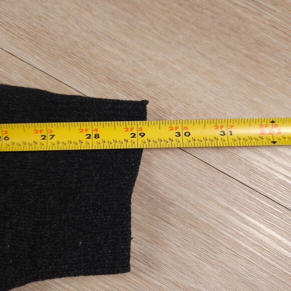 Inis Meain 1/4 Zip Pullover Sweater Mens XL Gray Cashmere Merino Wool Ireland - Picture 12 of 12